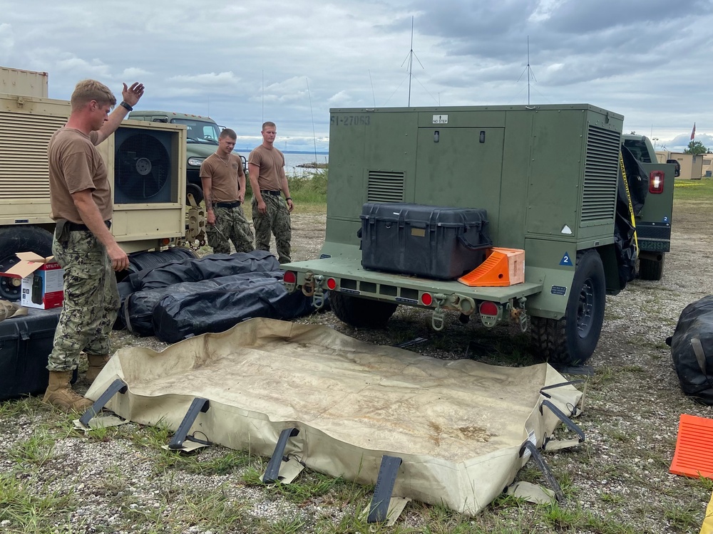 Maritime Expeditionary Security Squadron TWO (MSRON TWO) Completes Final Evaluation Problem (FEP)