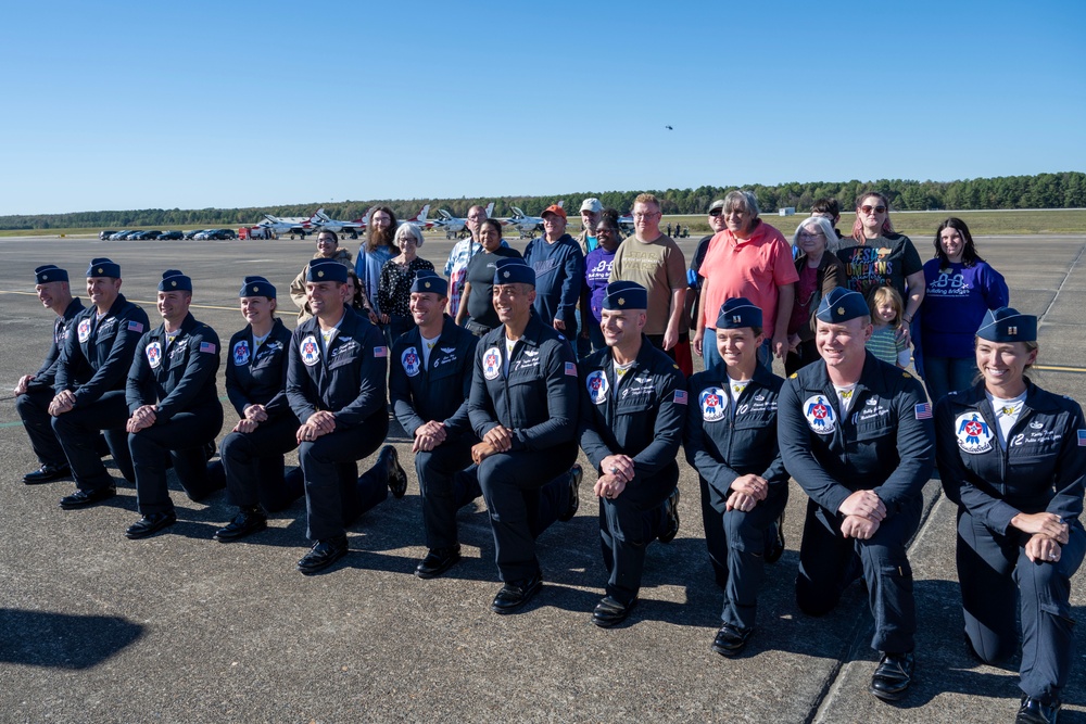 AR community partners engage with Thunderbirds