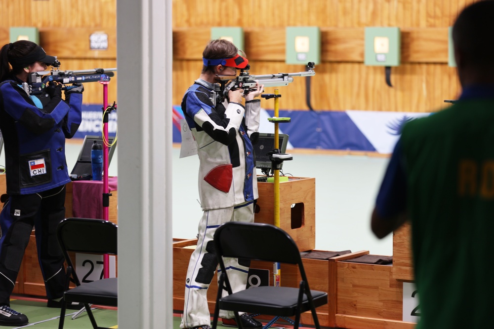 U.S. Army Marksmanship Unit compete in the 2023 Pan American Games