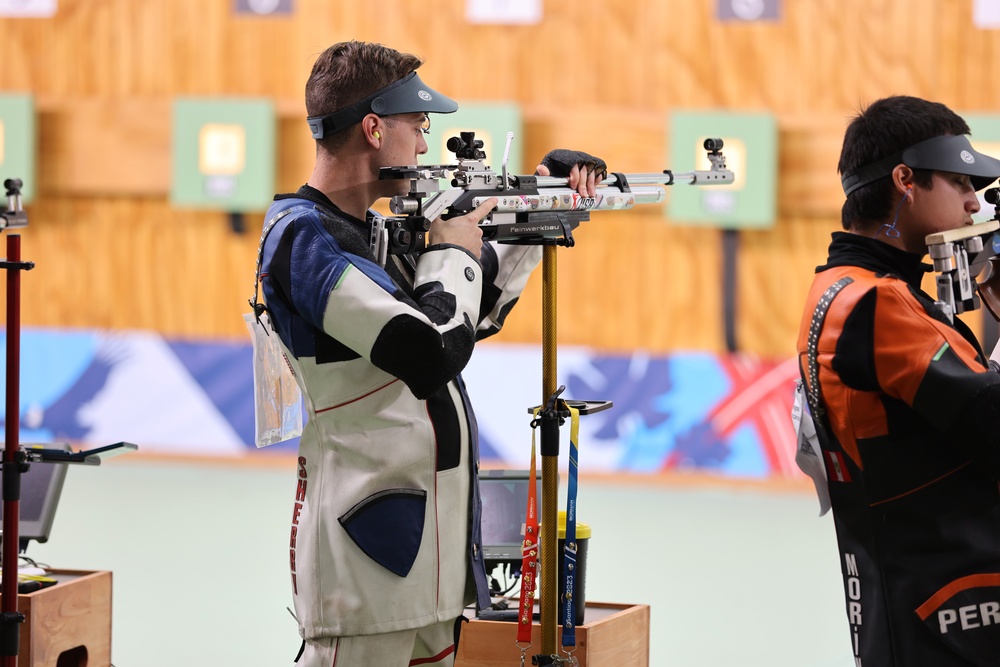 U.S. Army Marksmanship Unit compete in the 2023 Pan American Games
