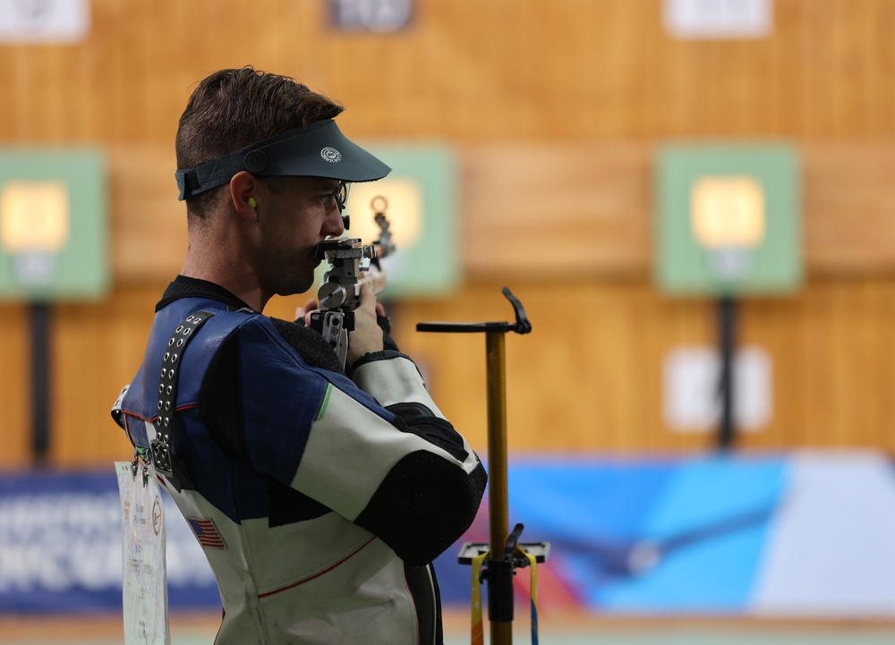 U.S. Army Marksmanship Unit compete in the 2023 Pan American Games