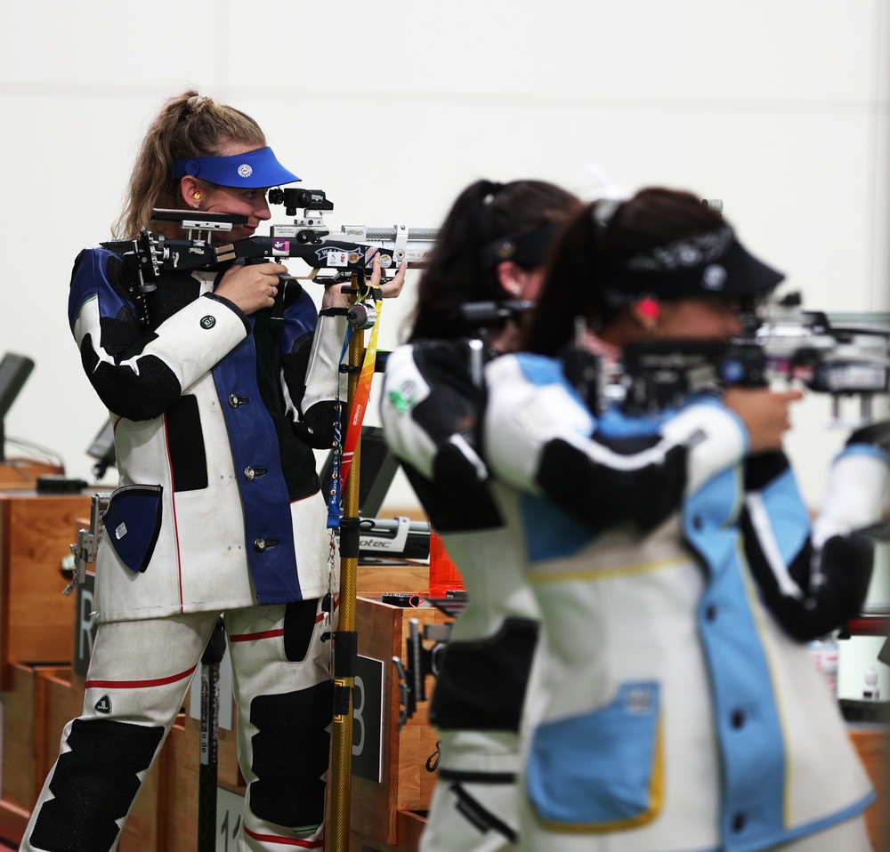 U.S. Army Marksmanship Unit compete in the 2023 Pan American Games