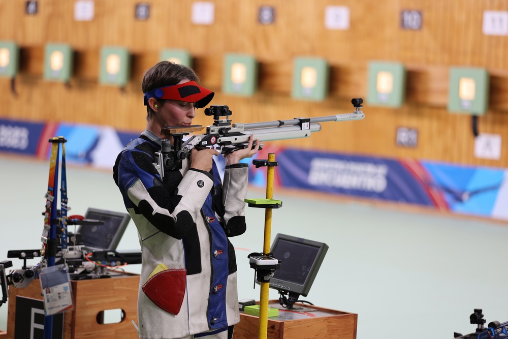 U.S. Army Marksmanship Unit compete in the 2023 Pan American Games