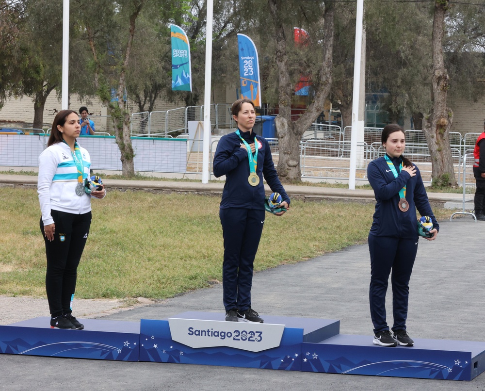 U.S. Army Marksmanship Unit compete in the 2023 Pan American Games