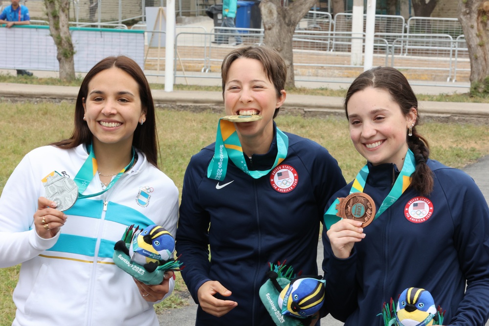 U.S. Army Marksmanship Unit compete in the 2023 Pan American Games