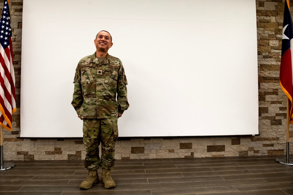 Maj. Nguyen promotes to Lt. Col.