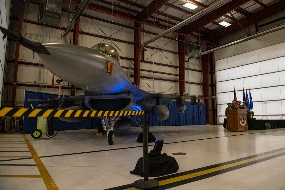 122nd Fighter Wing Celebrates F-16 Arrival