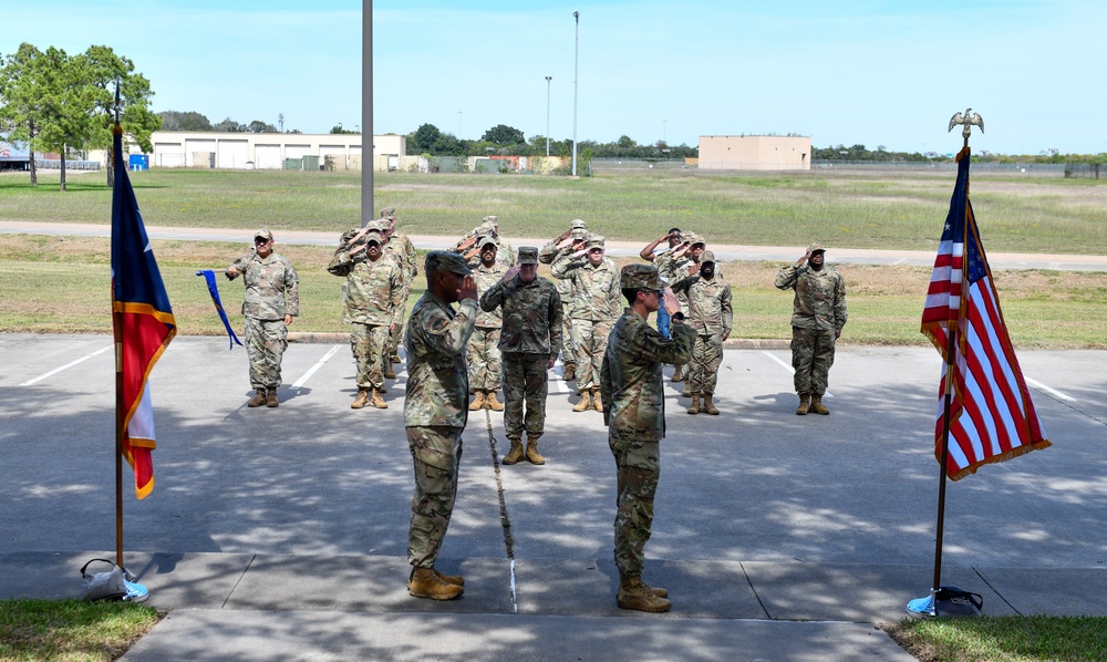 147th Attack Wing communications squadron re-designation ceremony