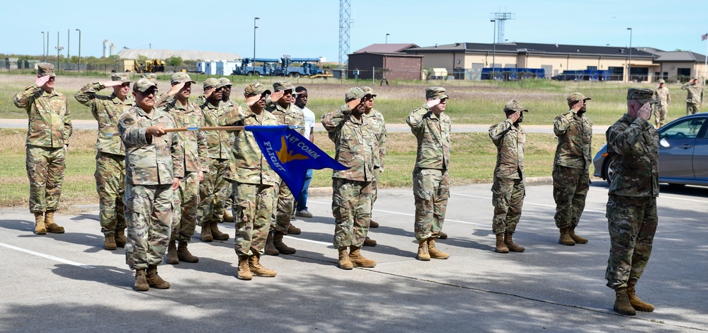 147th Attack Wing communications squadron re-designation ceremony