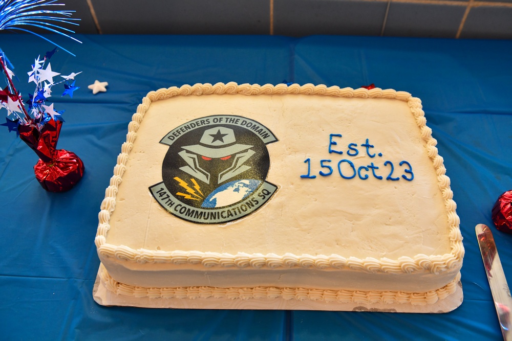 147th Attack Wing communications squadron re-designation ceremony