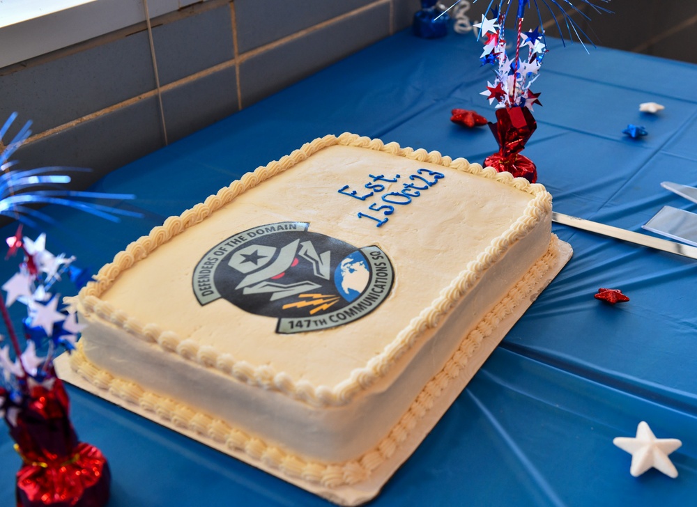 147th Attack Wing communications squadron re-designation ceremony