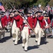 U.S. Army Third Infantry Fifes and Drums march in parade during Yorktown Day Event