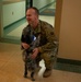 Shadow the therapy dog visits the 107th Attack Wing