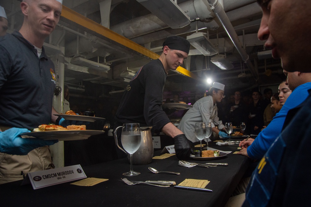 USS Ronald Reagan (CVN 76) hosts cooking competition