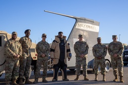 Army and Air Force join Haysville Parade
