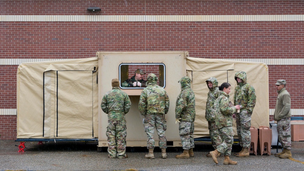 110th Wing Airmen reenergize during base readiness exercise