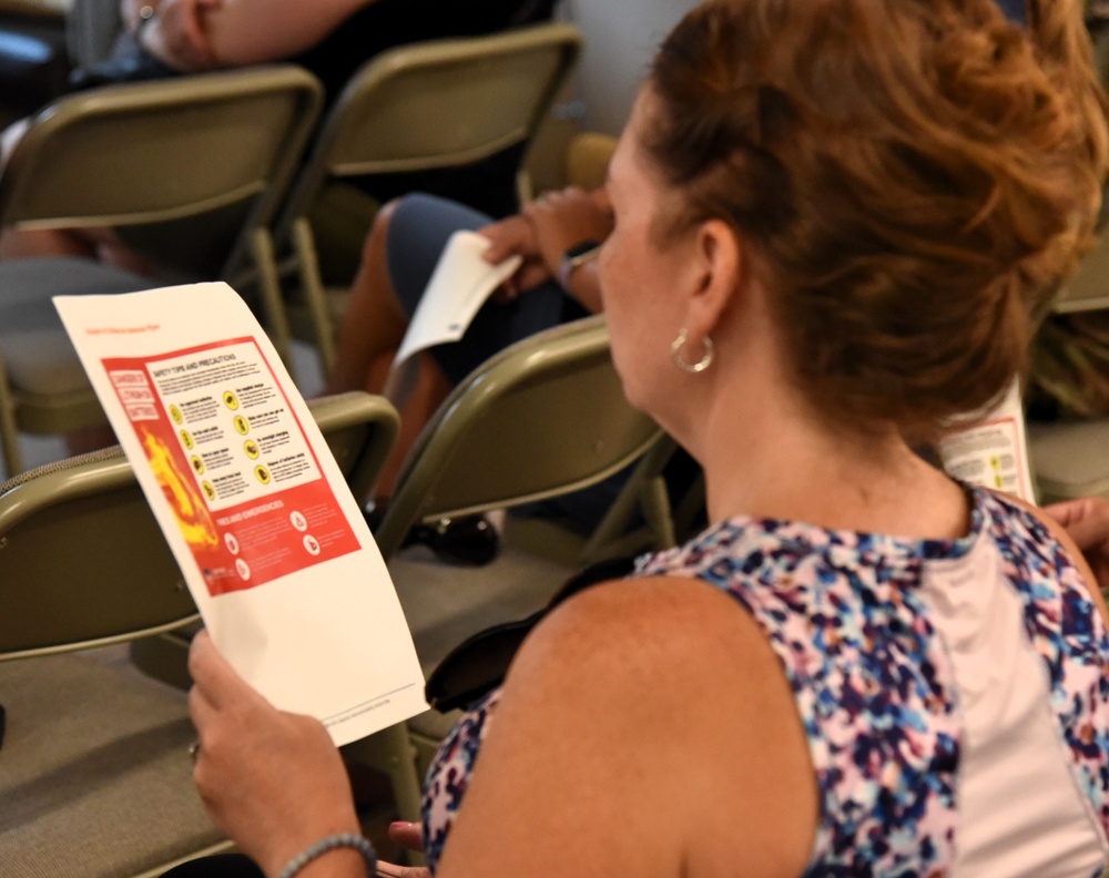 Fort Hamilton Leadership Connects with Residents in Quarterly Walking Town Hall