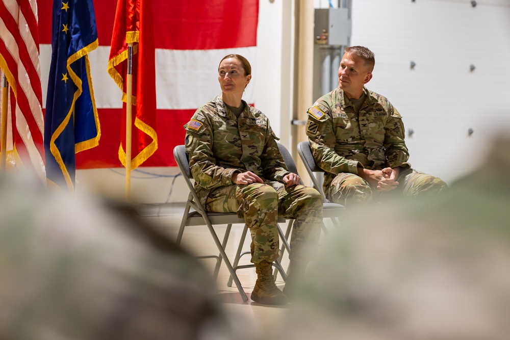 Col. Michele Edwards and Col. Alex Elmore Listen On