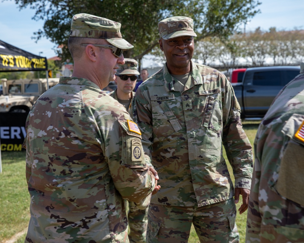 Army Reserve Tailgate at the LSU vs. West Point Football Game