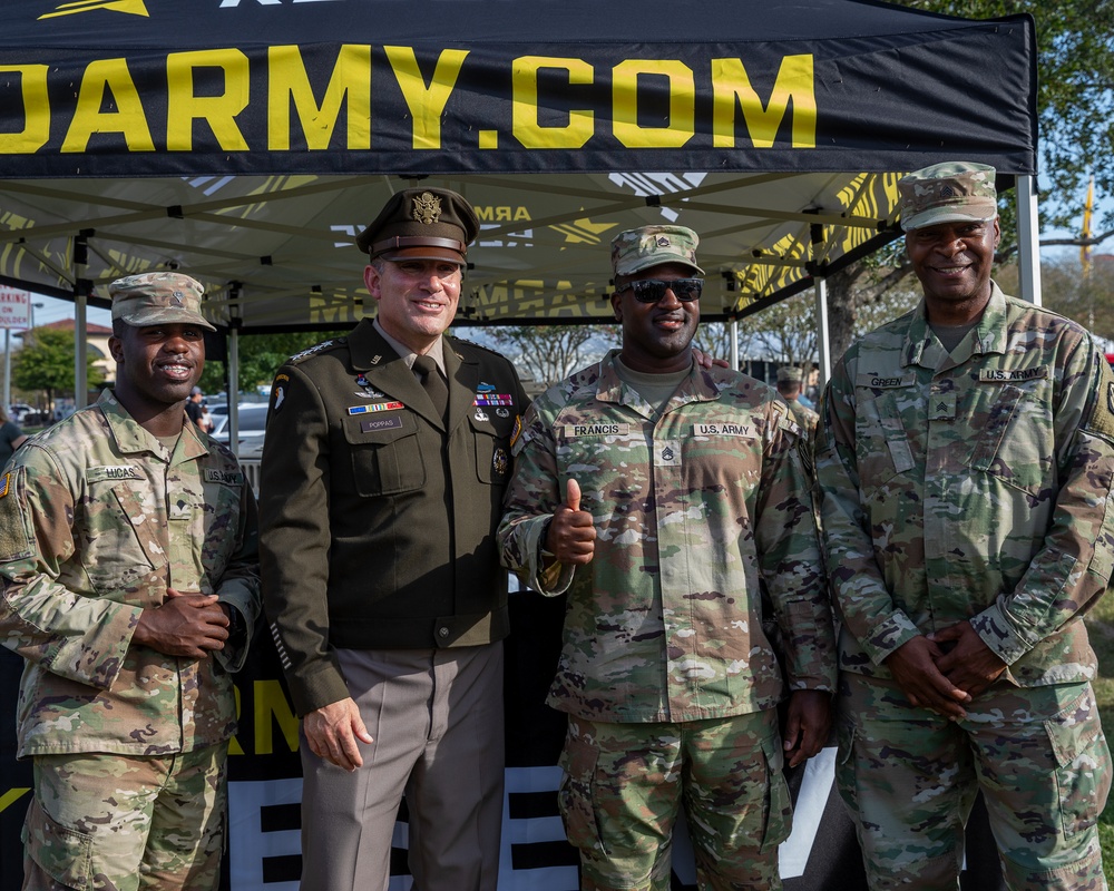 Army Reserve Tailgate at the LSU vs. West Point Football Game