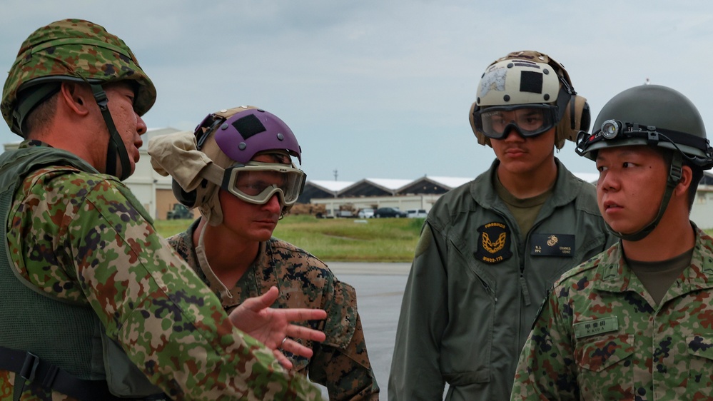 Resolute Dragon 23 FTX | 1st MAW, JGSDF conduct Expeditionary Aircraft Refueling Operations