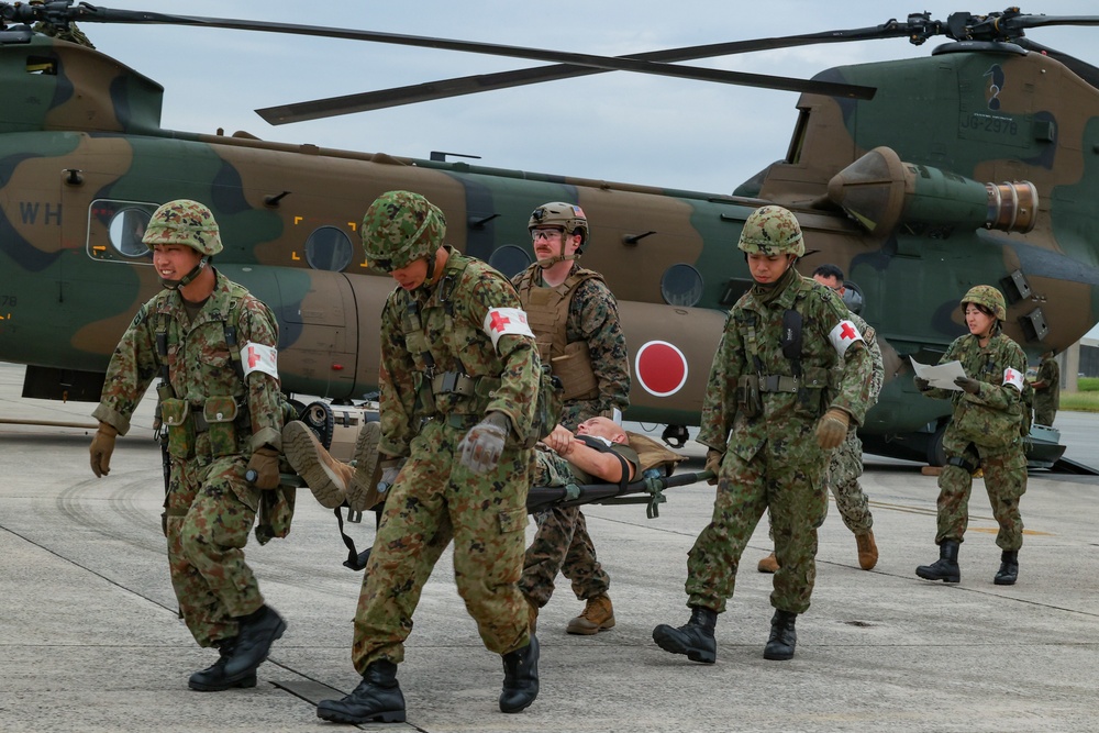 Resolute Dragon 23 FTX | 1st MAW, JGSDF conduct Expeditionary Aircraft Refueling Operations