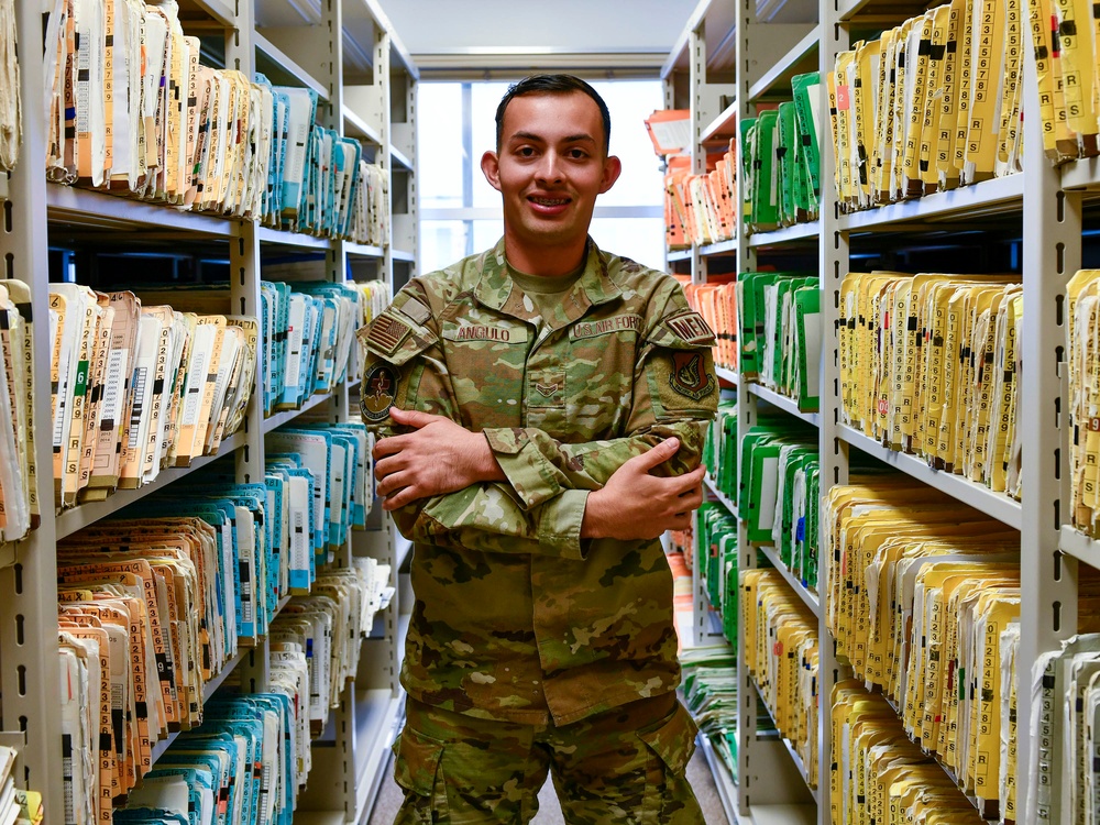 A1C Andres Angulo Airman of the Week