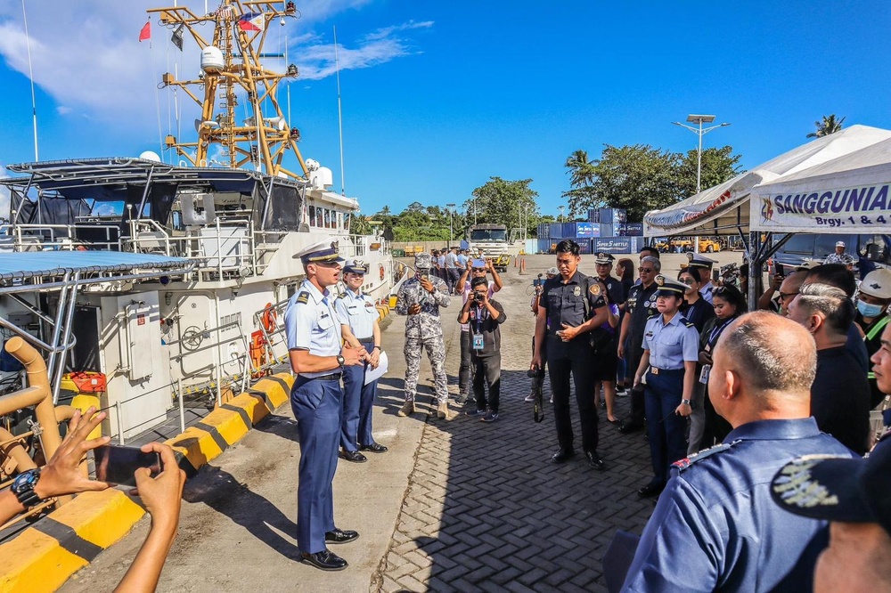 U.S. Coast Guard strengthens historic relationship with Philippines during landmark visit to Tacloban