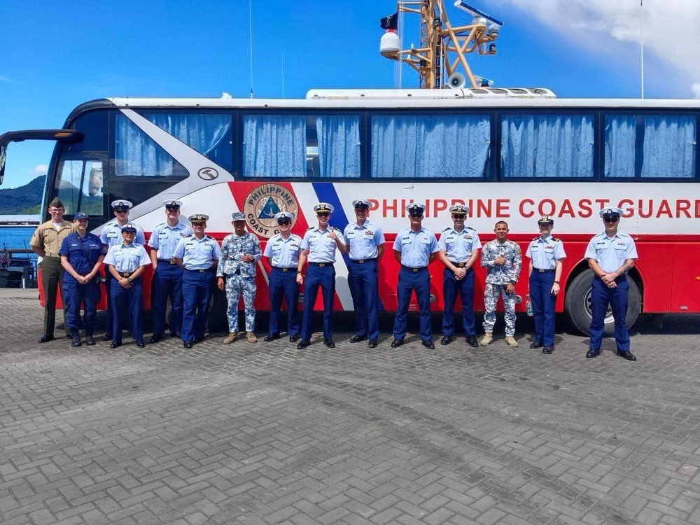 U.S. Coast Guard strengthens historic relationship with Philippines during landmark visit to Tacloban