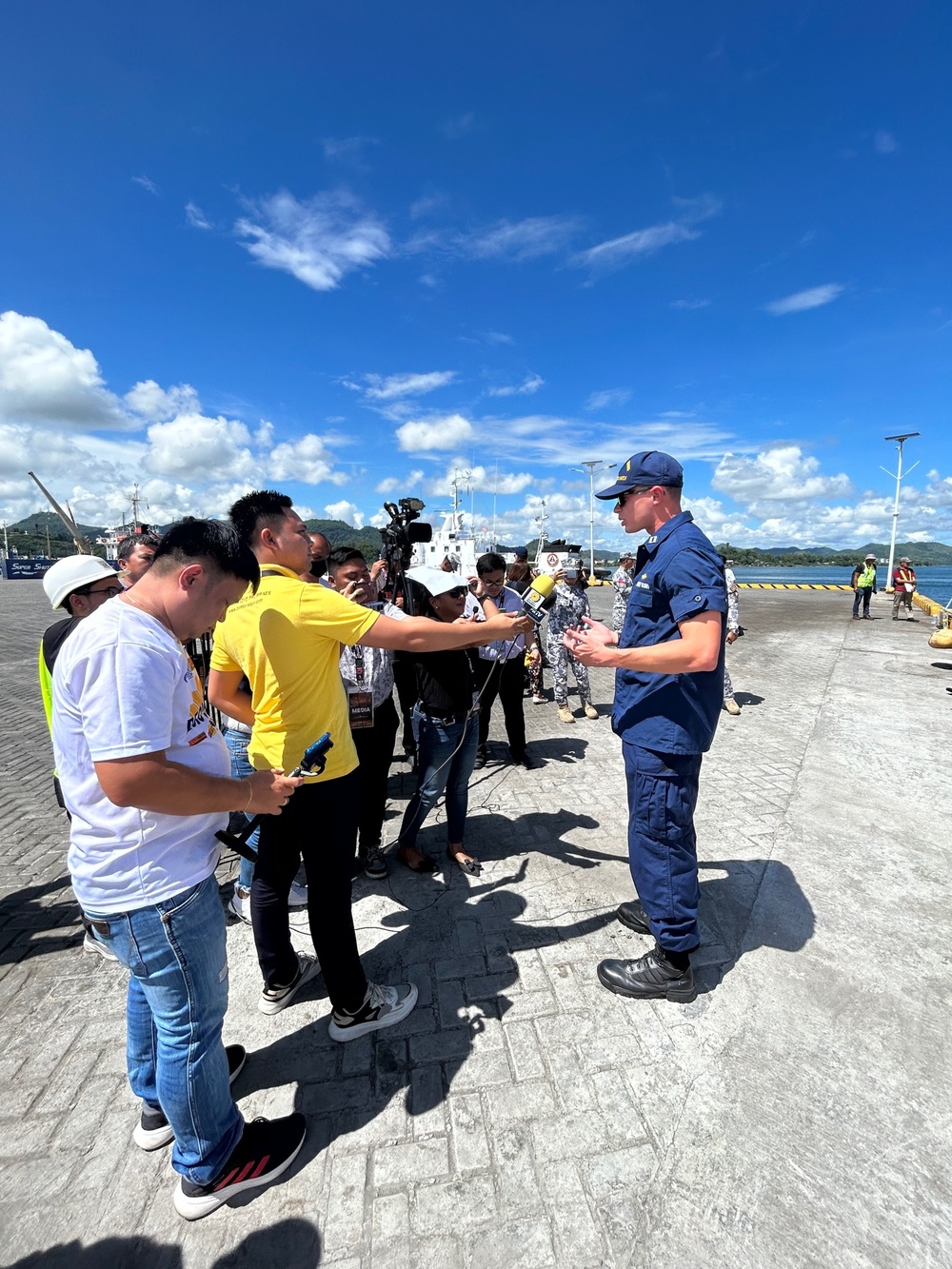 U.S. Coast Guard strengthens historic relationship with Philippines during landmark visit to Tacloban