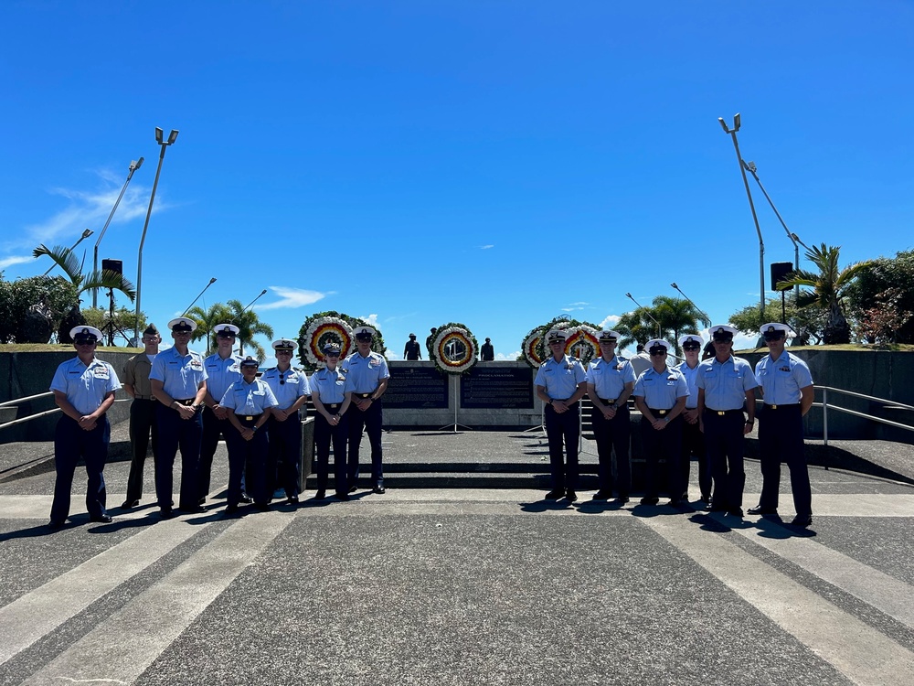 U.S. Coast Guard strengthens historic relationship with Philippines during landmark visit to Tacloban