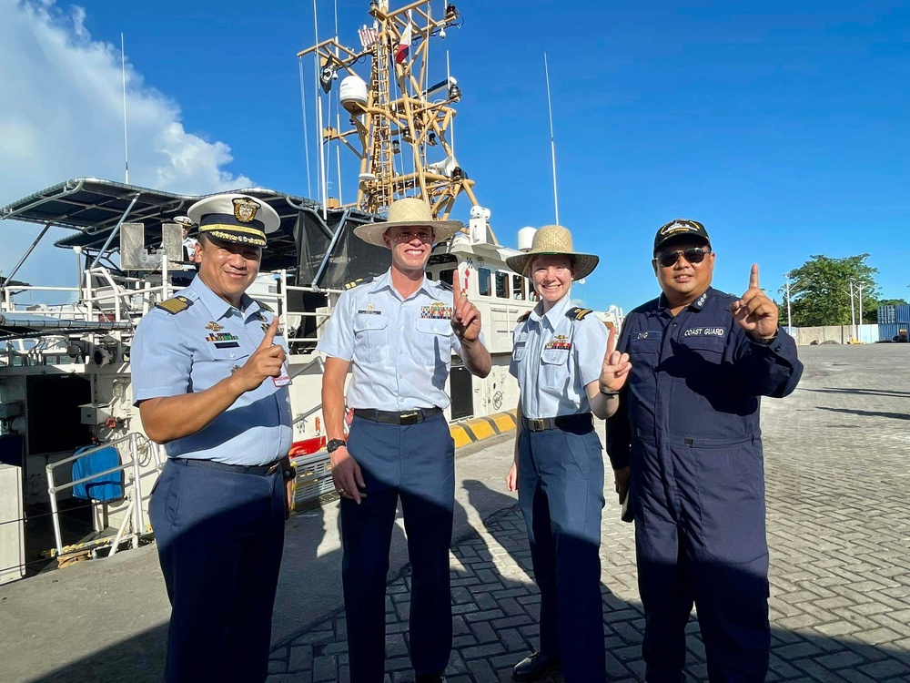 U.S. Coast Guard strengthens historic relationship with Philippines during landmark visit to Tacloban