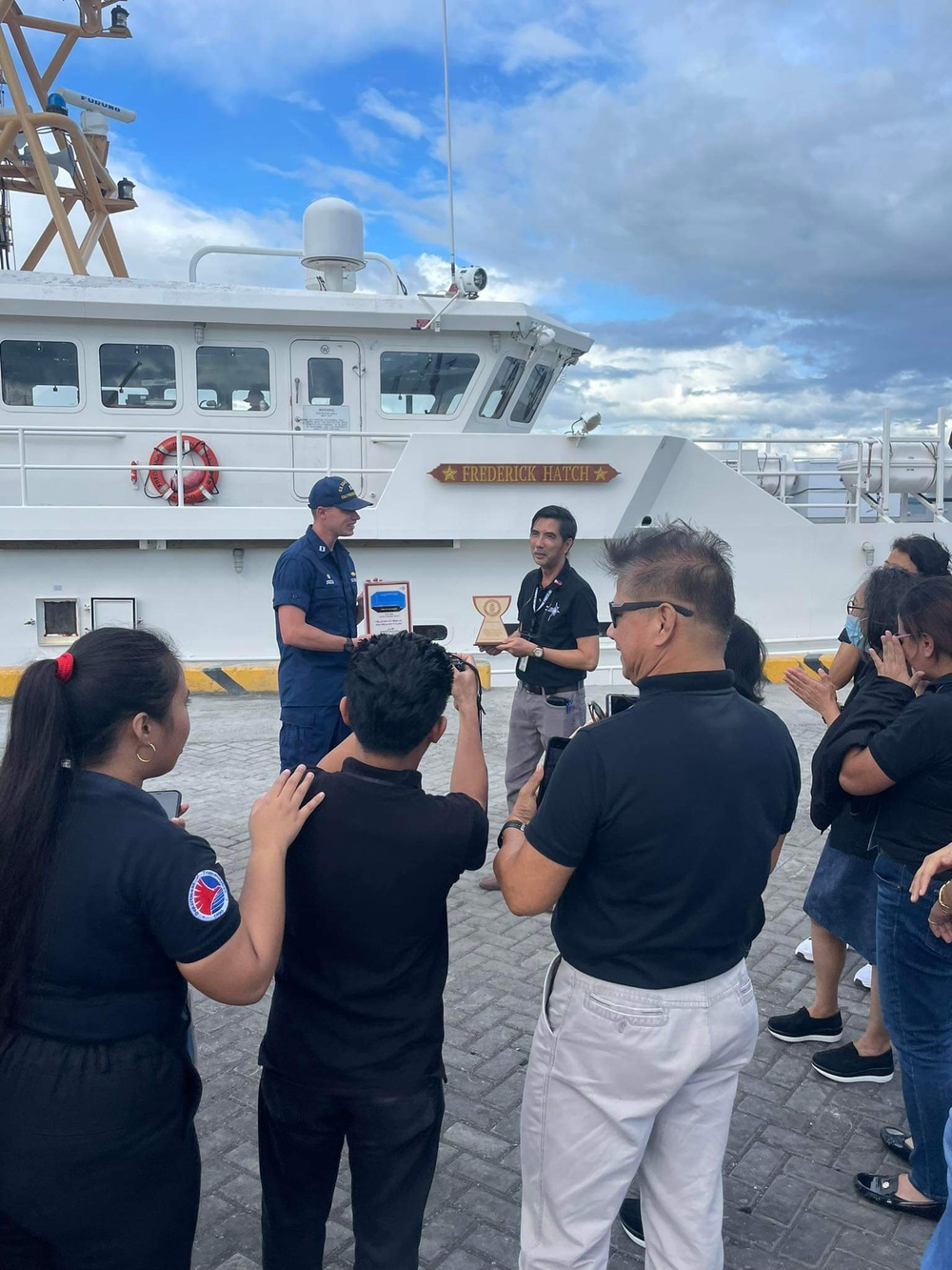 U.S. Coast Guard strengthens historic relationship with Philippines during landmark visit to Tacloban