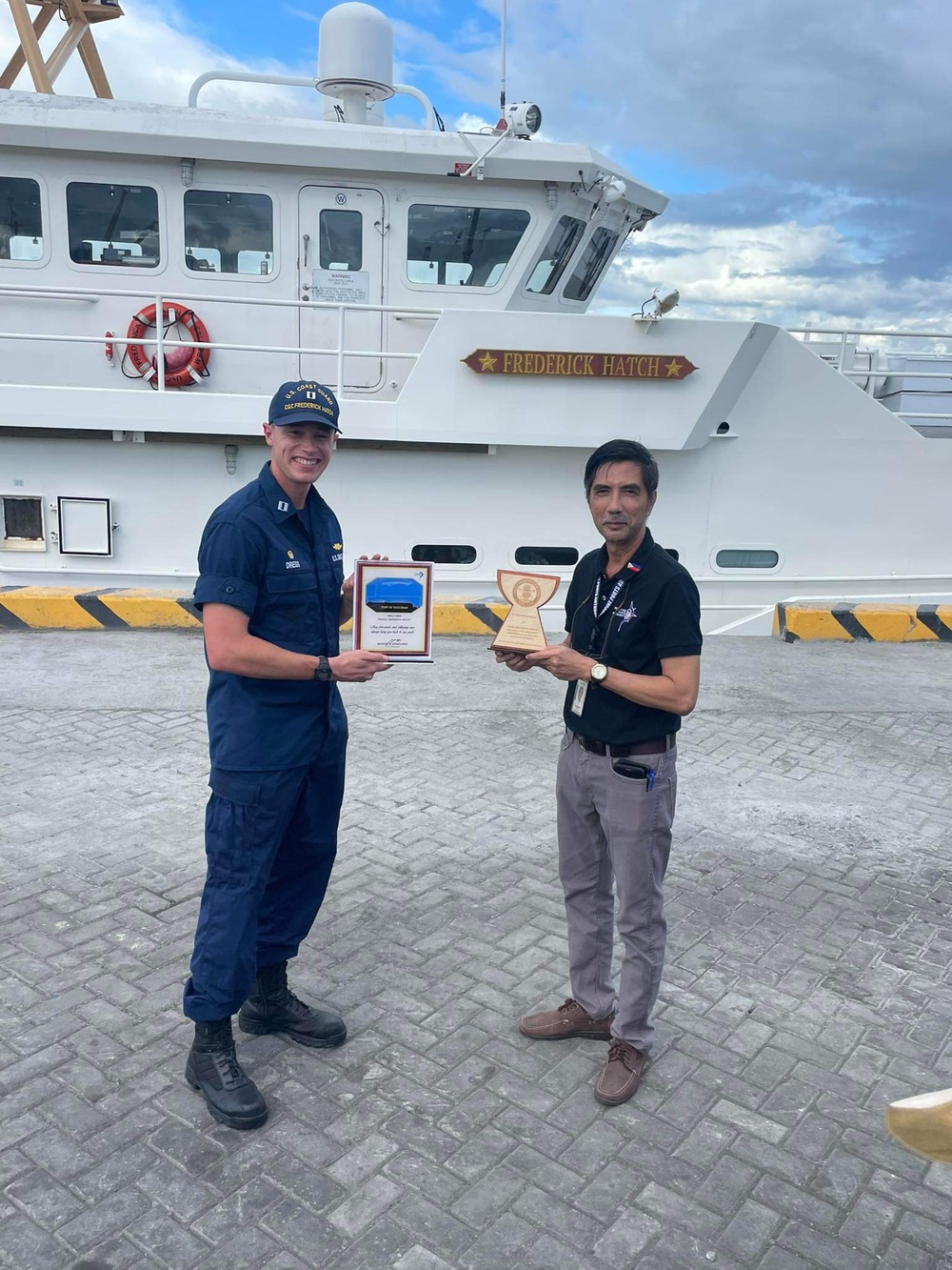U.S. Coast Guard strengthens historic relationship with Philippines during landmark visit to Tacloban