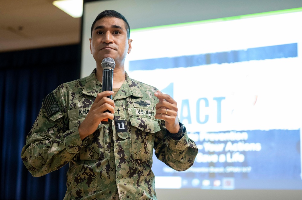 Safety Stand Down Presentation at U.S. Naval Support Facility Diego Garcia