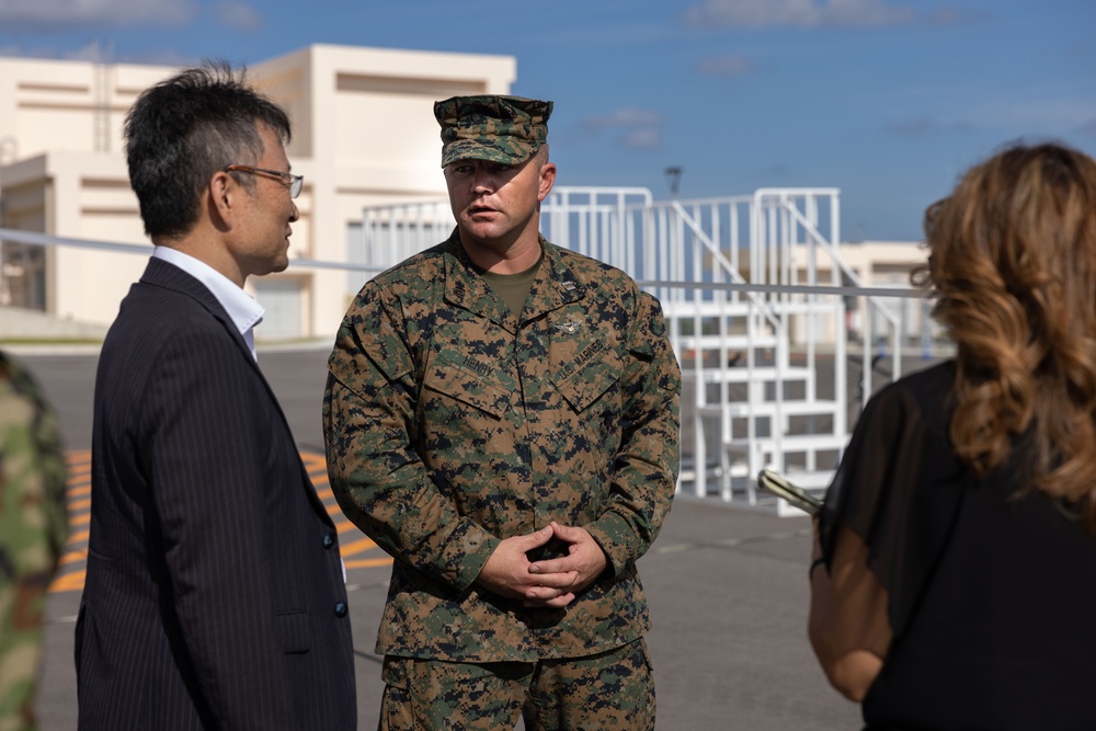 RD 23 FTX |  U.S. Marine Leaders meet with JGSDF Maj. Gen. Toshihoko Hirose