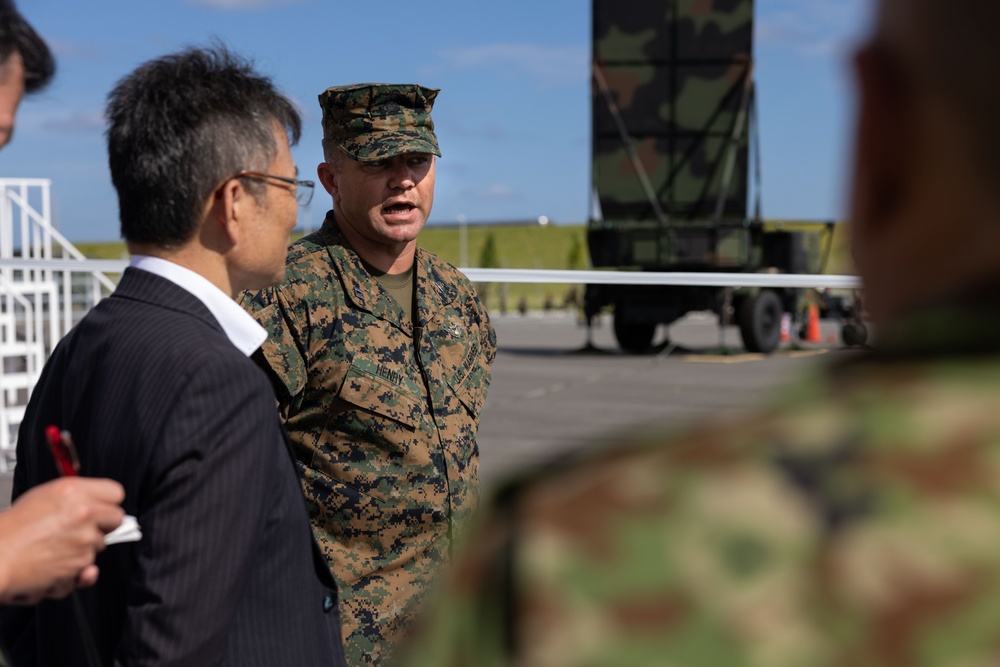 RD 23 FTX |  U.S. Marine Leaders meet with JGSDF Maj. Gen. Toshihoko Hirose