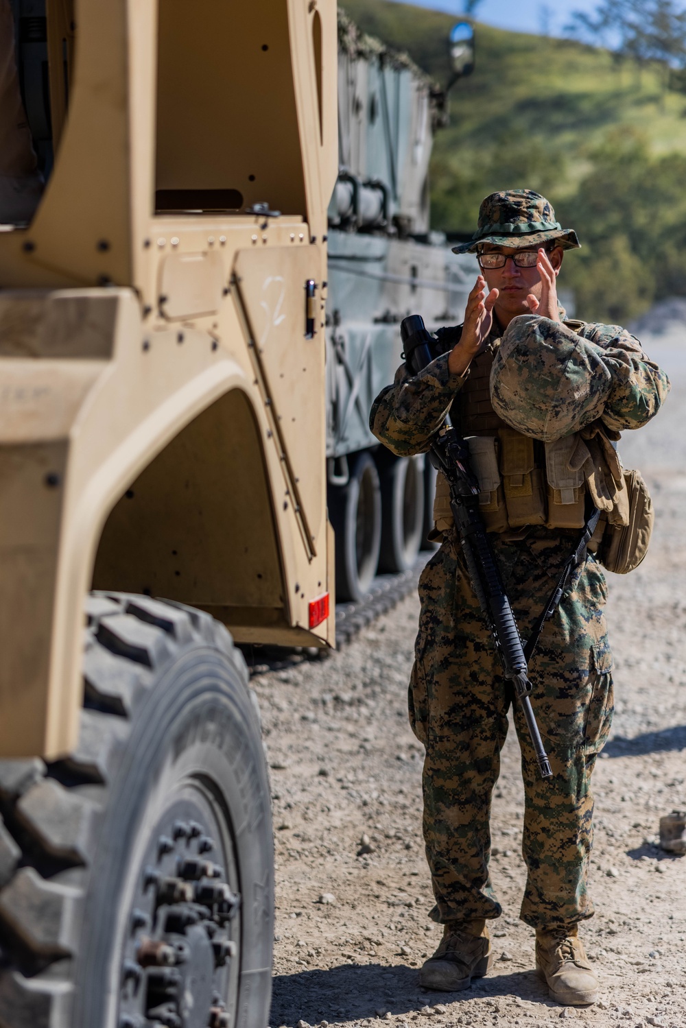 Resolute Dragon 23 FTX | 3rd MLG, JGSDF Conduct Bilateral Vehicle Recovery Operations on Hijyudai