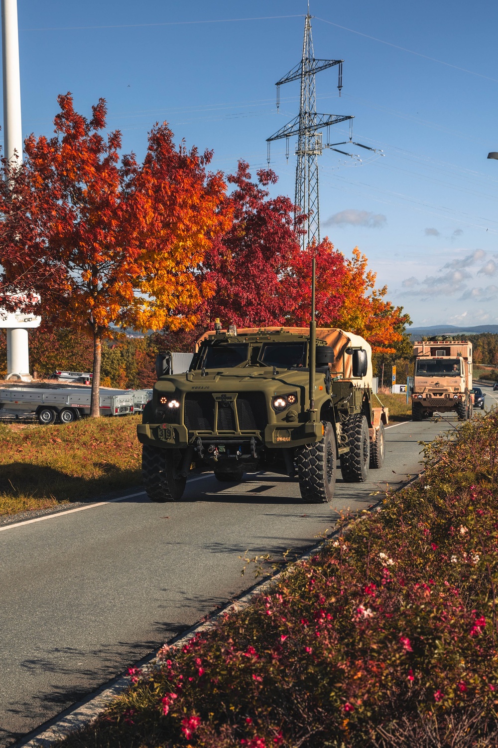 Combined Resolve 24-01 3rd Infantry Division Infantry Tactical Convoy