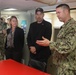 Jonathan Kaplan, U.S. Ambassador to Singapore, and other distinguished guests visit the Arleigh Burke-class guided-missile destroyer USS Rafael Peralta (DDG 115)