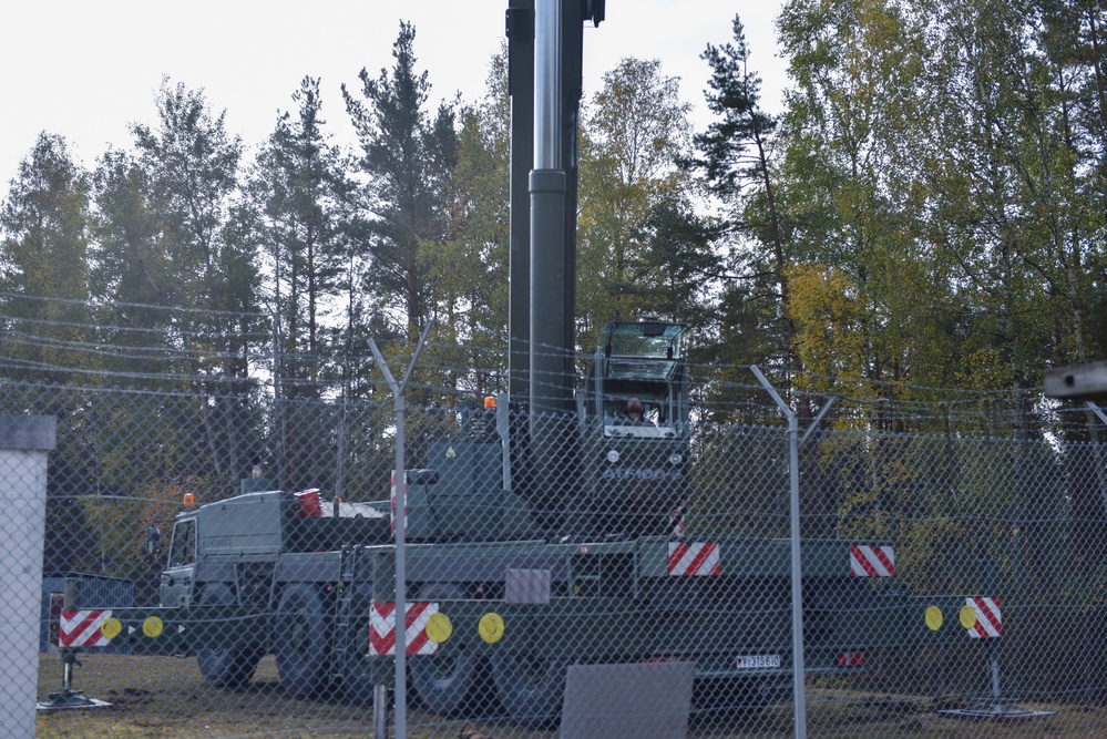 Joint operation removes obsolete radar equipment