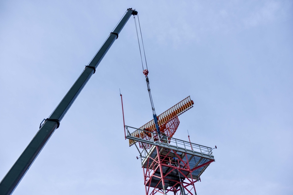 Joint operation removes obsolete radar equipment