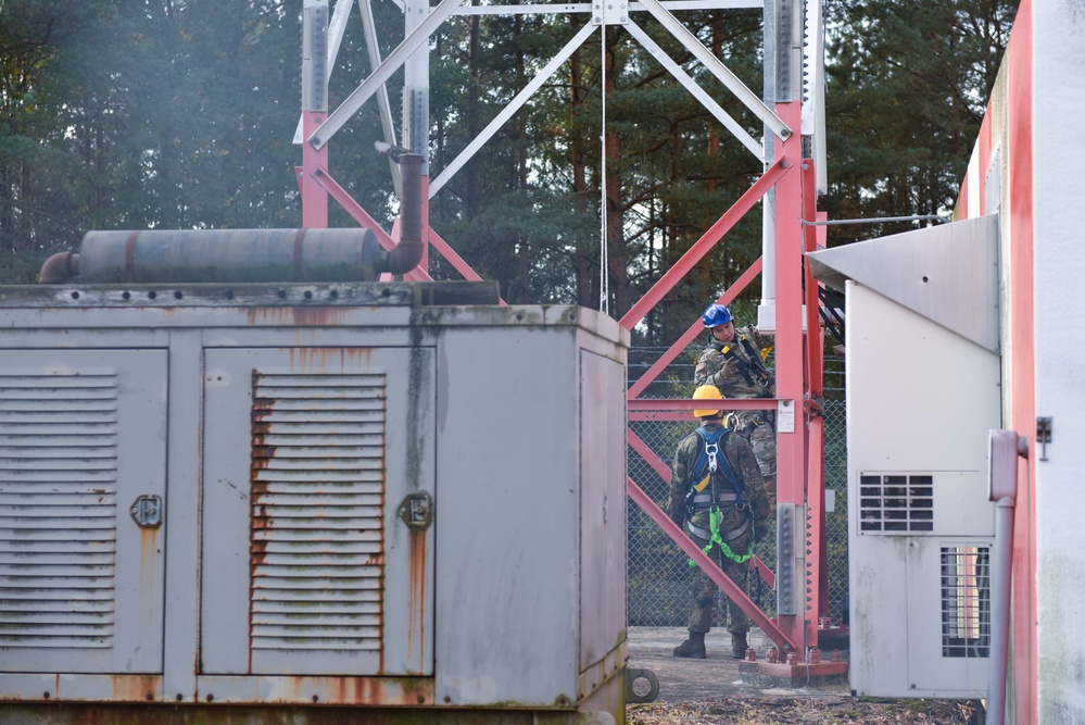 Joint operation removes obsolete radar equipment