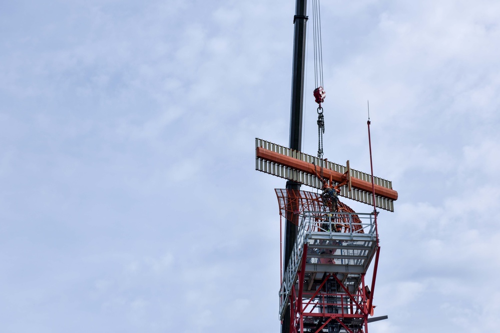 Joint operation removes obsolete radar equipment