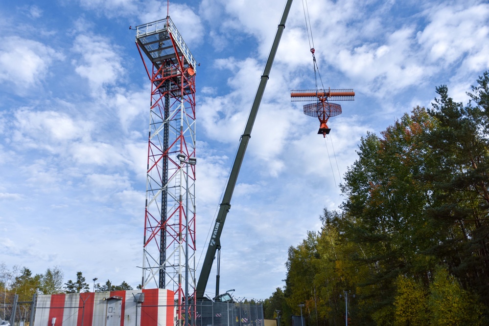 Joint operation removes obsolete radar equipment