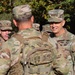 Daniel Hokanson, Chief of the National Guard Bureau, visits the 39th IBCT during their JMTG-U operations in Germany