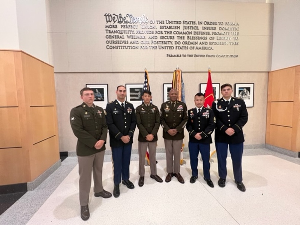 AMC Best Squad receives Warrior Ethos Award