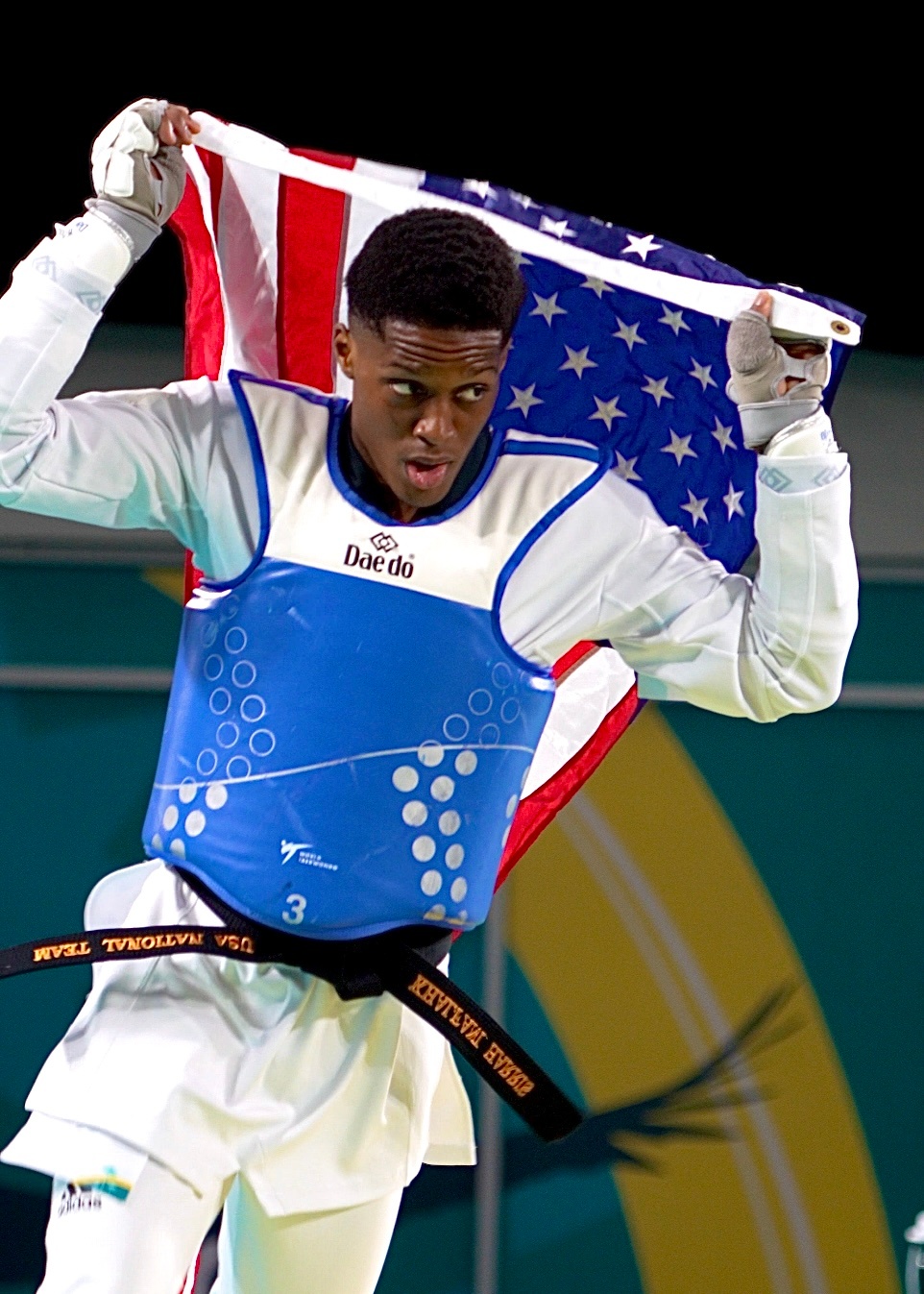 Spc. Khalfani Harris wins Pan American gold medal in taekwondo