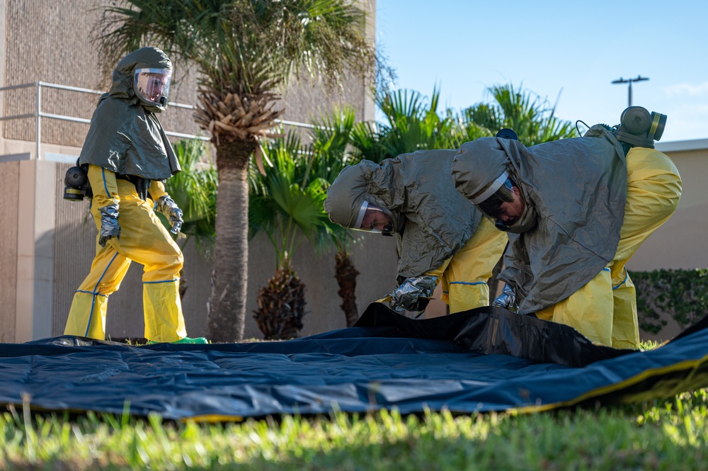 45th MDG hosts CBRN exercise