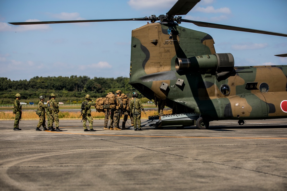 Resolute Dragon 23 | 3d Marine Division, JGSDF Arrive at Vice-Camp Takayubaru